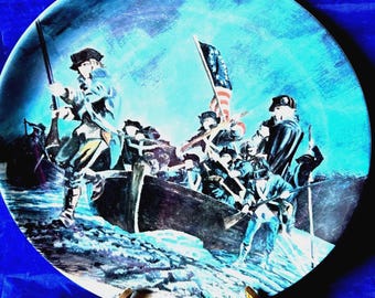 The Turning Point Collectors Plate Ausgestellt am 4. Juli 1972 von American historischen Plates