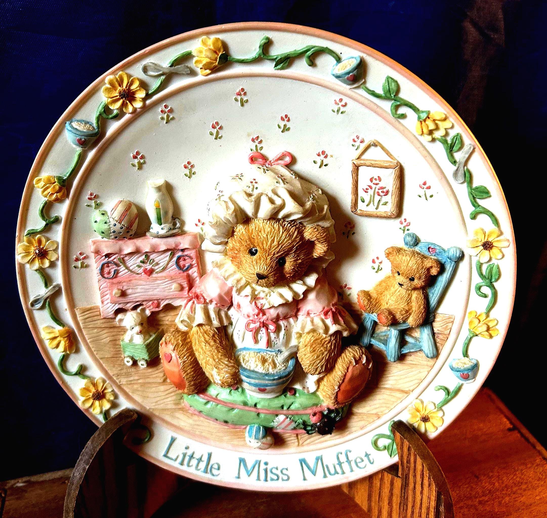 Cherished Teddies Plates - Etsy