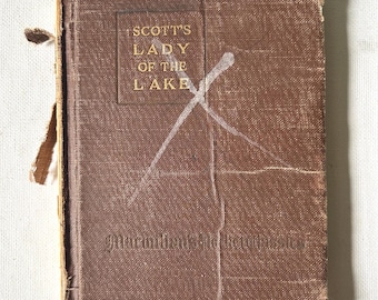 Scott's Lady of the Lake Macmillan's Pocket Classics von Walter Scott 1922 Hardcover