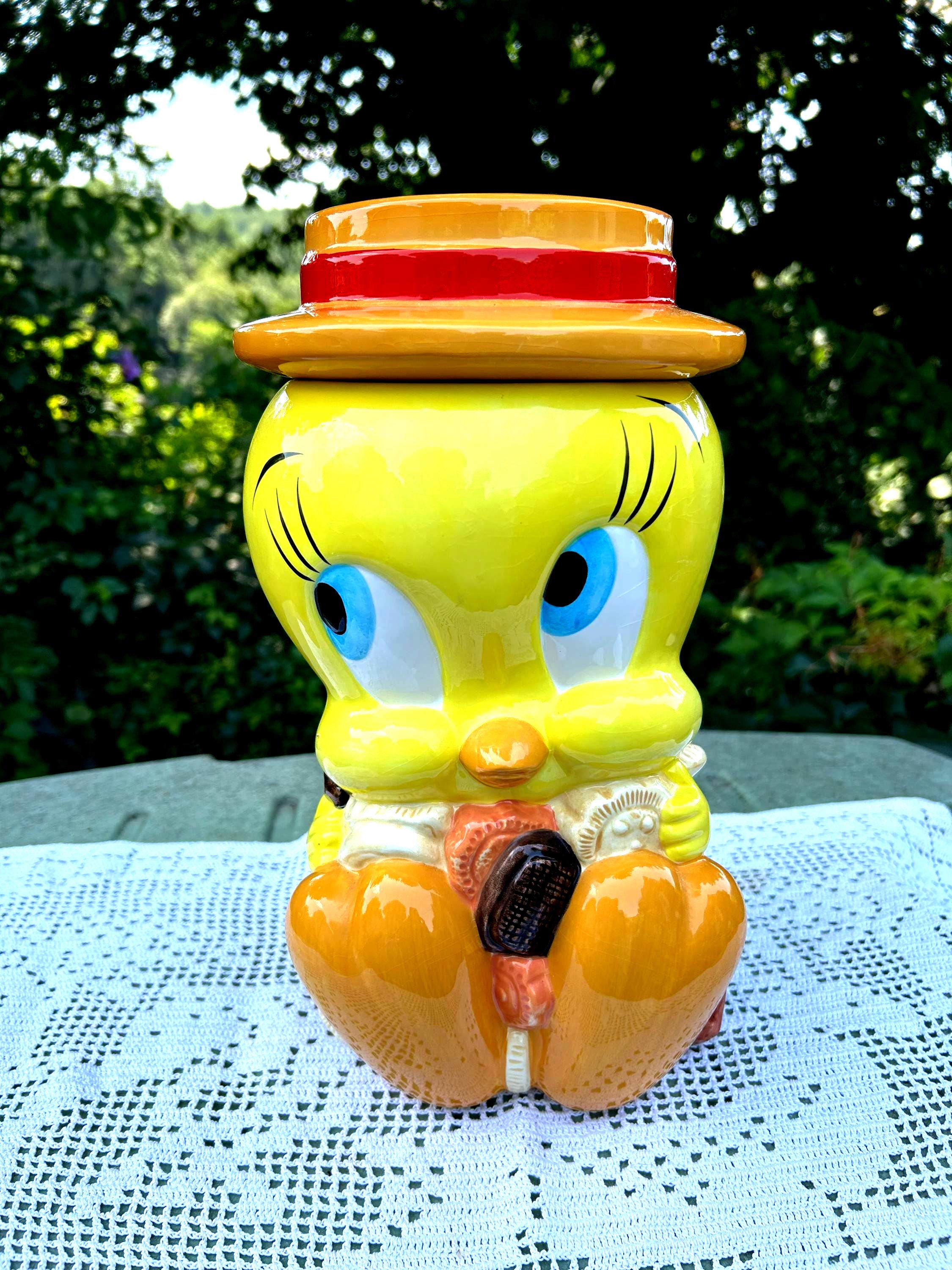 Warner トゥイーティ クッキージャー トゥイーティー クッキージャー 陶器製 tweety ルーニー