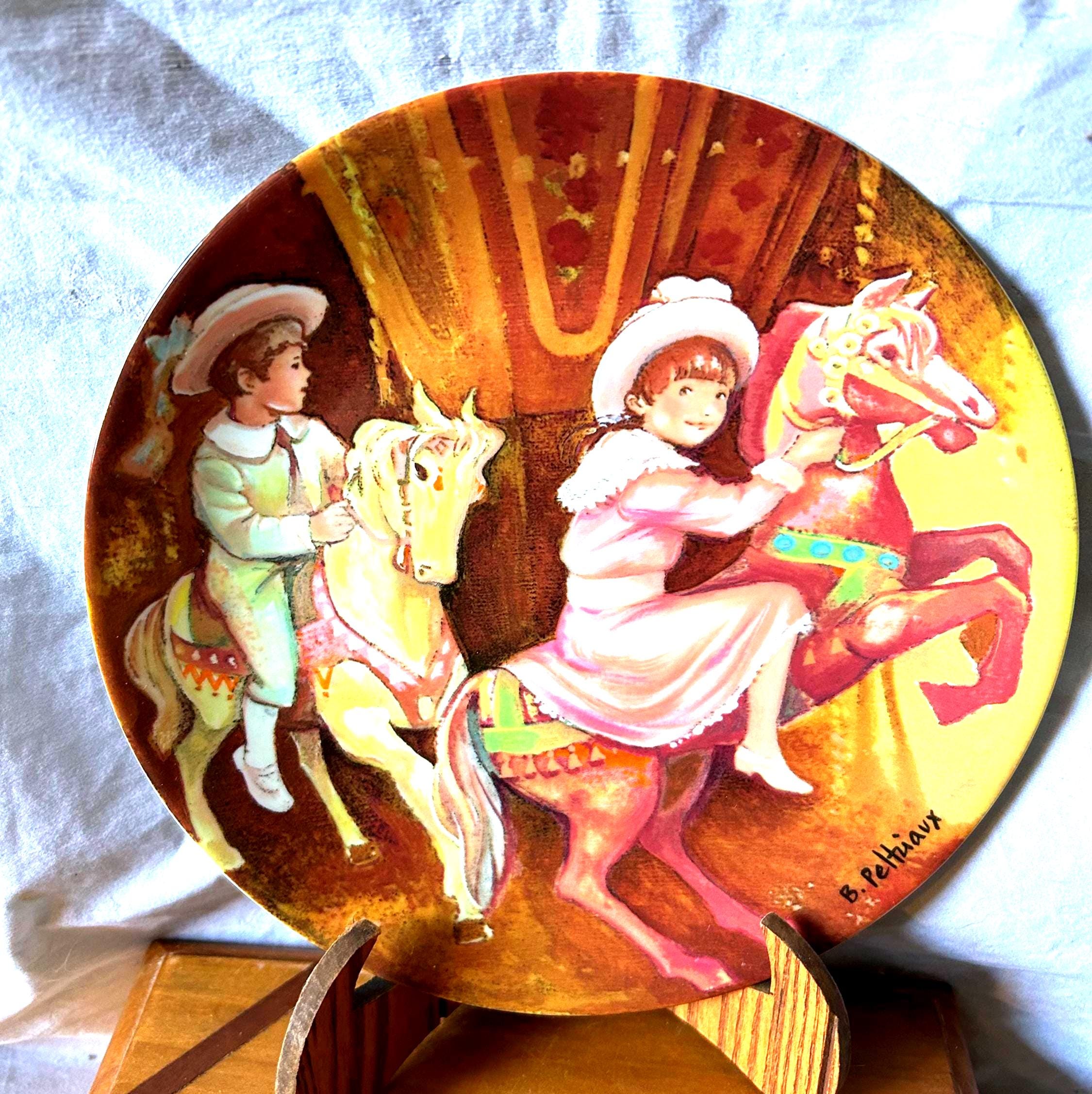 Porcelain Merry Go Round - Etsy