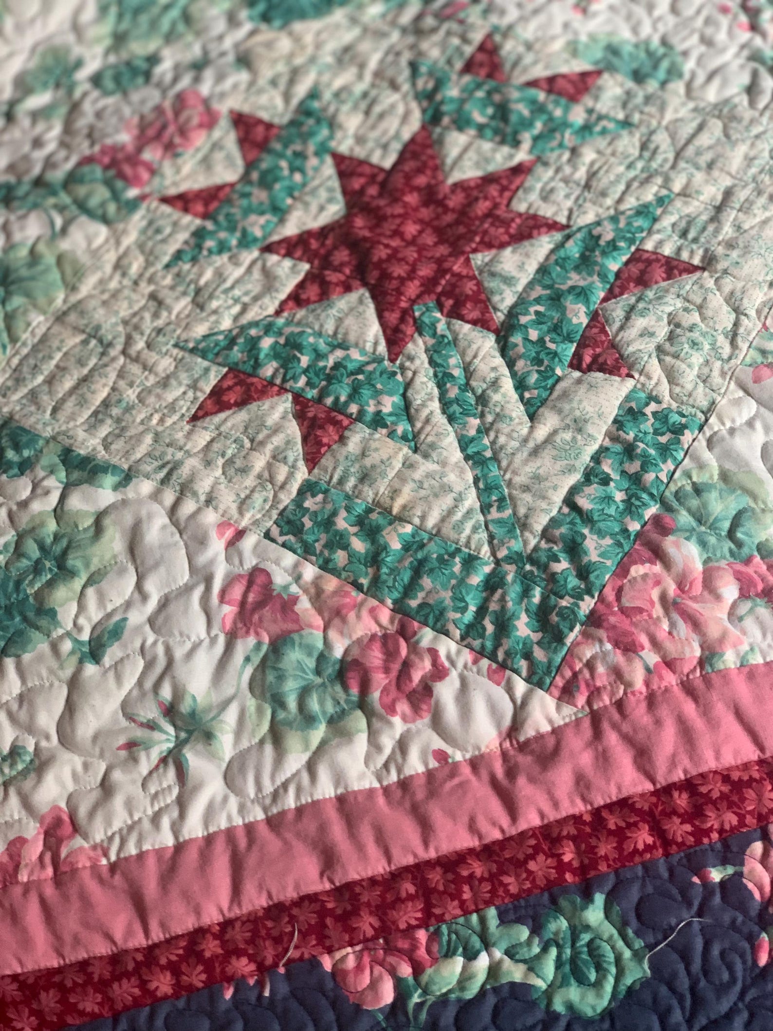 Geranium Quilt Pattern Geranium Star Quilt Pattern, Easy Sewing Instructions (PDF Download) - Etsy