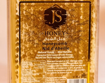 100% surowy naturalny plaster miodu - 375G