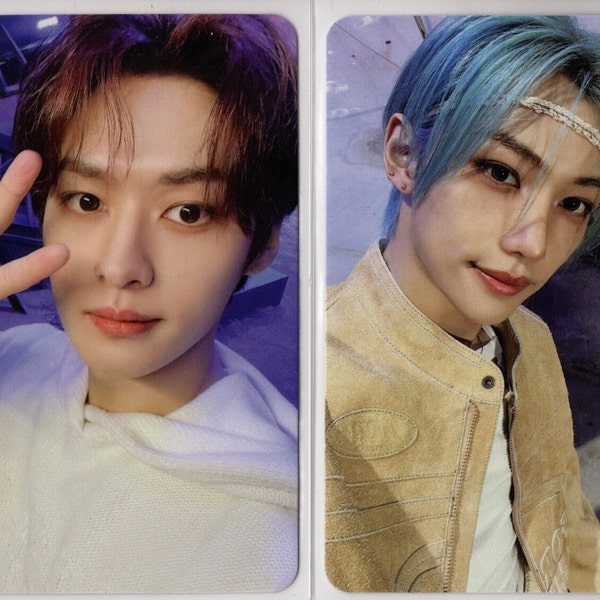 Official Stray Kids Rock Star Photocards (Postcard Ver.)