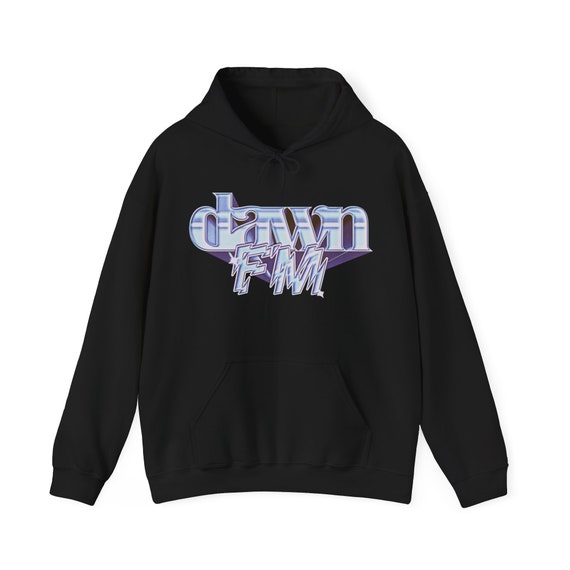 Buy The Weeknd 'dawn FM' Hoodie Black Online in India