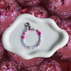 Pink Pony Club Chappell Roan Handmade Beaded Bracelet