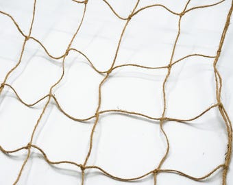 Natural Jute Plant Trellis Net 2x4, 3x3, 4x4, 5x15| Biodegradable Garden Support | SCROG Growing