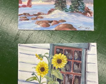 Bright and Colorful Oils by Lise (5x7)