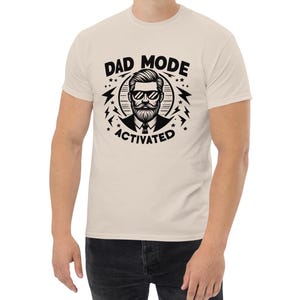Dad Mode Activated T-Shirt | Funny Father’s Day Gift | Cool Dad Graphic Tee | New Dad Shirt | Modern Dad Joke T-Shirt | Gift for Him