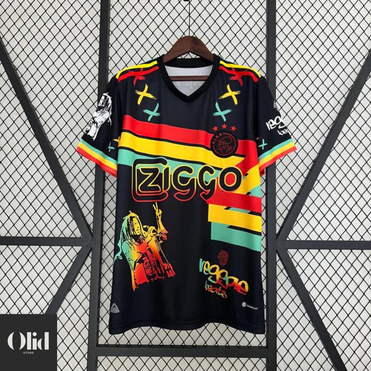 Camiseta Ajax 2021 Bob Marley Playera Adidas Bob Marley Jersey