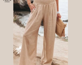 Cómodo y elegante casual para mujer resalta la comodidad y el estilo de tus pantalones.