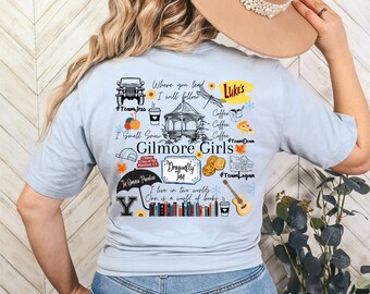 Gilmore Girls Tv Show/ Gilmore Girls/ Tv Show/ Gilmore Girls Fan/ Fan Merch/ Tv Show Merch/ Gilmore Girls Design/ Camiseta/ Archivo PNG/ Tazas