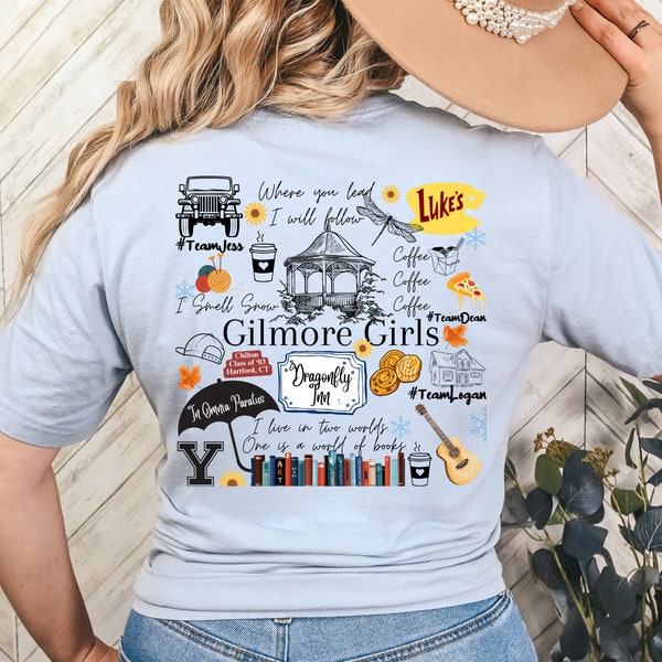 Gilmore Girls Tv Show| Gilmore Girls| Tv Show| Gilmore Girls Fan| Fan Merch| Tv Show Merch| Gilmore Girls Design| T-Shirt| PNG File| Mugs
