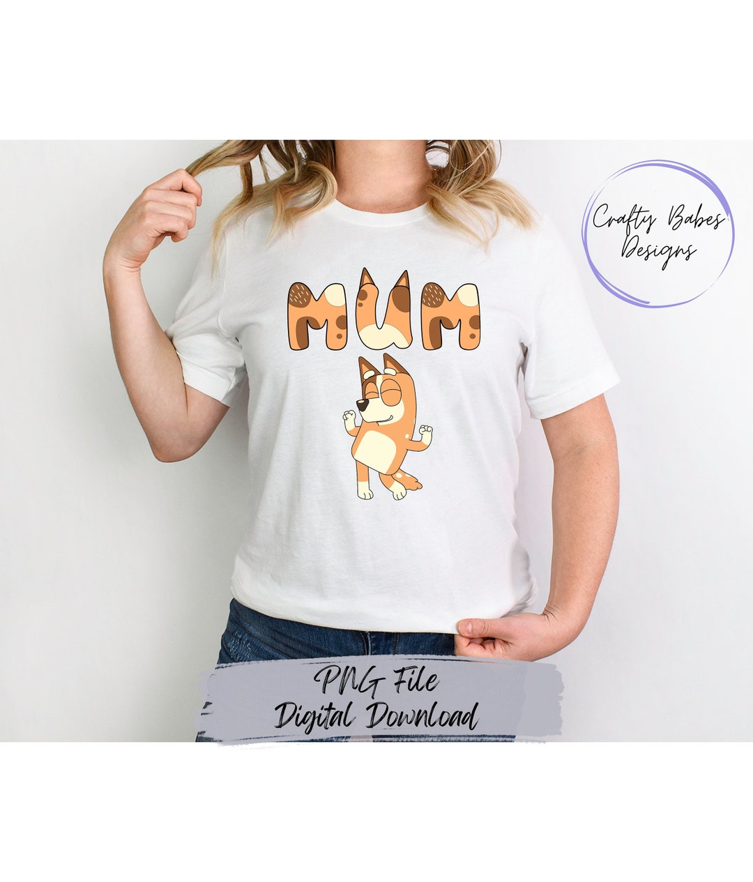 Bluey Mum Shirt Design Chili Heeler Shirt Design Mom Bluey Shirt Mama