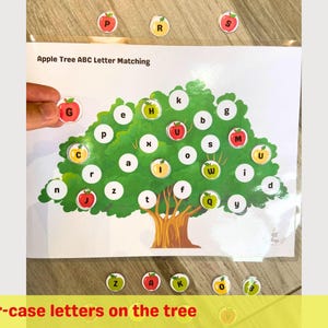 ABC Letter Matching, Alphabet Matching, ABC Learning, Alphabet Letter ...