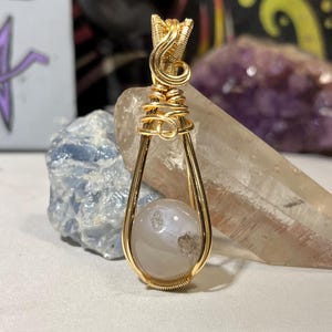 Og Fidget Pendant - Wire-Wrapped Stress Relief & Meditation Jewelry