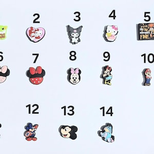 Character Silicone Focal Beads for Beadable Items