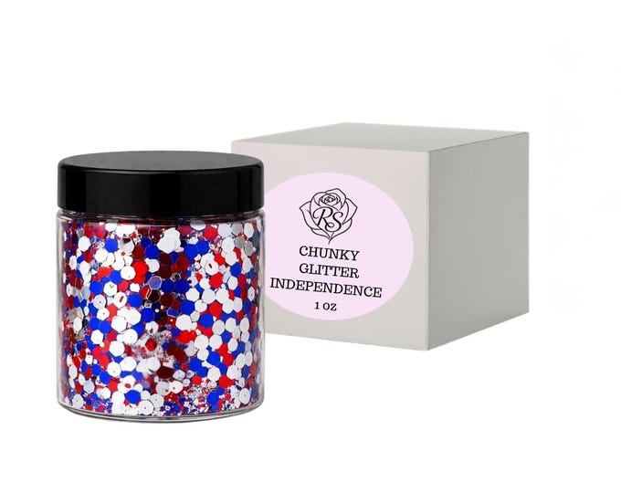 Chunky Glitter Mixes. Variety of colors. 0.5oz.