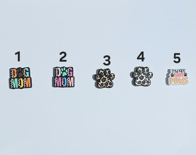 Dog Lover Silicone Focal Beads for Beadable Items