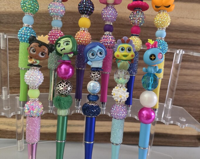 Premade 3D Doorable Character/Kabob Beaded Pens