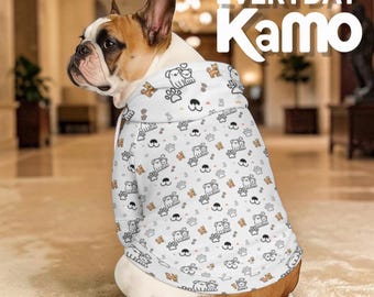 Adorable Pet Hoodie - Cozy Knit with Microfleece Lining for Cats & Dogs