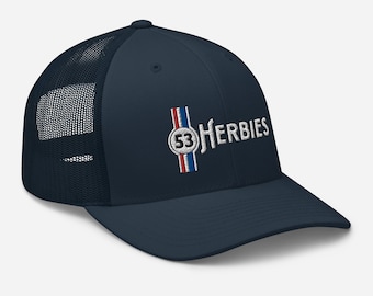 Gorra de camionero AC-Carvers con el logo de Herbies