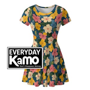 Flowy Short Sleeve Beach Dress - Etsy