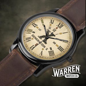 Unisex Classic Quartz Watch | Japanese Citizen Movement | Genuine Leather Band | 3ATM Water Resistant image 5