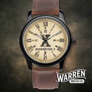 Unisex Classic Quartz Watch | Japanese Citizen Movement | Genuine Leather Band | 3ATM Water Resistant image 6
