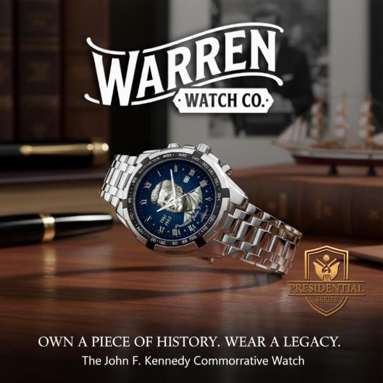 President John F. Kennedy Commemorative Metal Watch Timeless Elegance &…