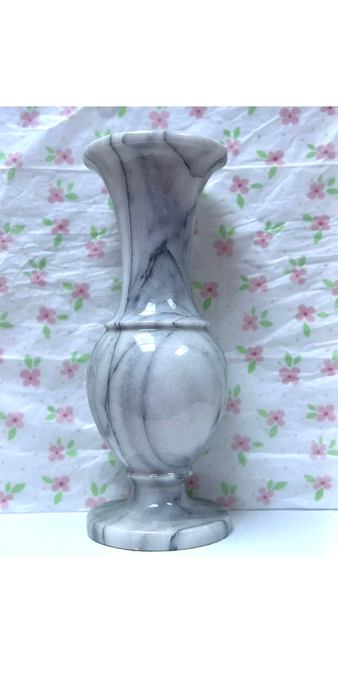Vase marbre onyx Vintage - Décoration