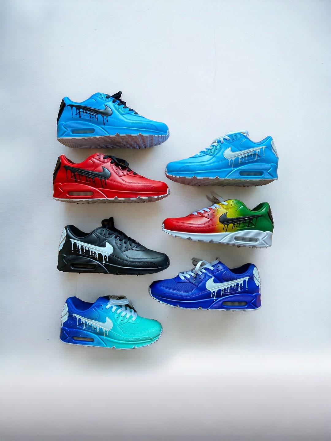 custom air max 90 drip