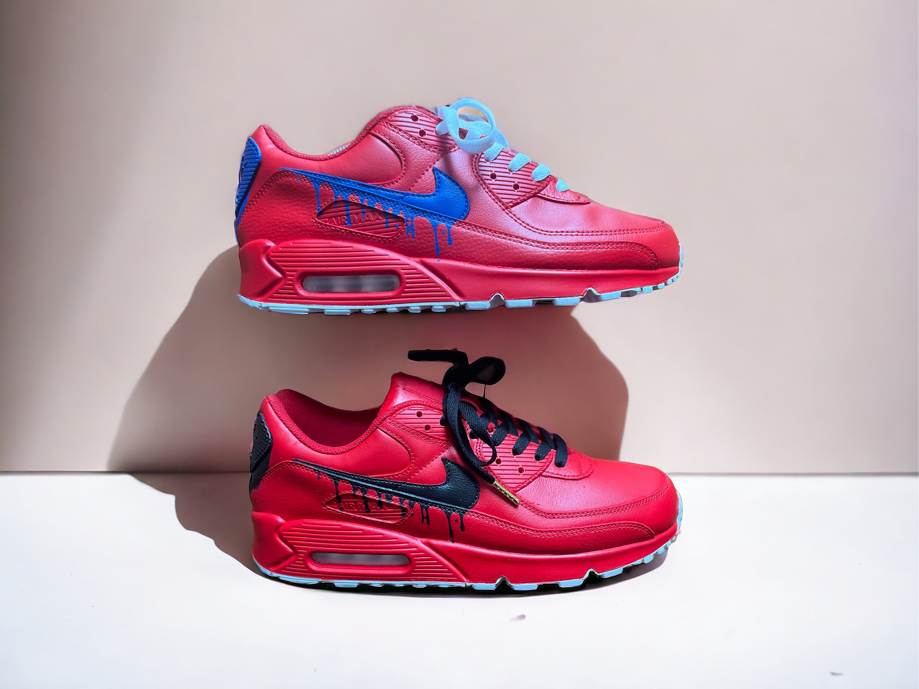 custom air max 90 drip
