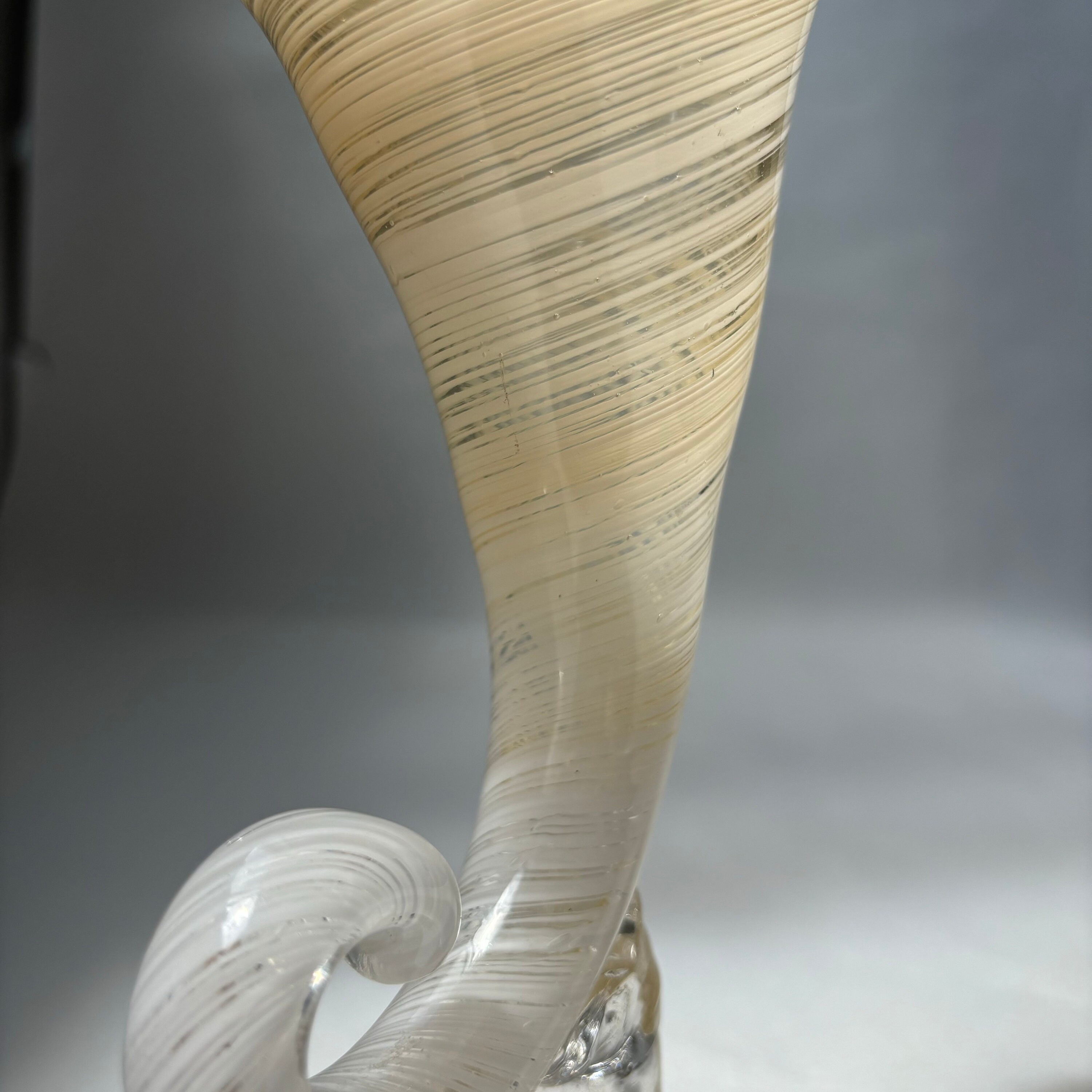Murano Cornucopia Hand-Painted Jug