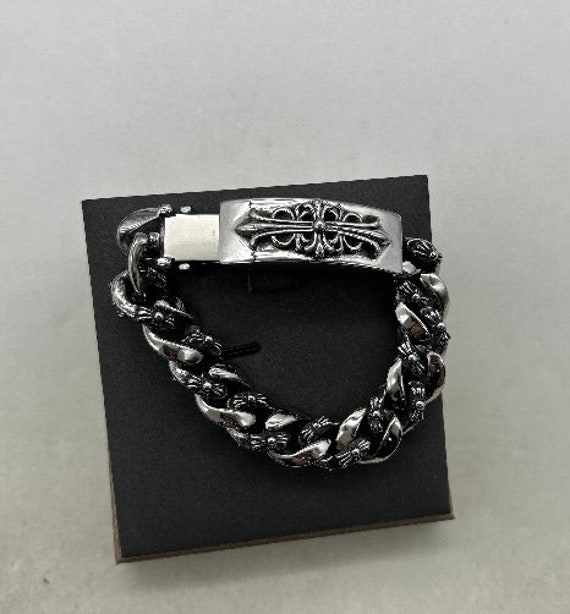 Chrome Hearts Style Bracelet, Unisex, Y2K Accessories Chrome Hearts Style Bracelet, Unisex, Y2K Accessories