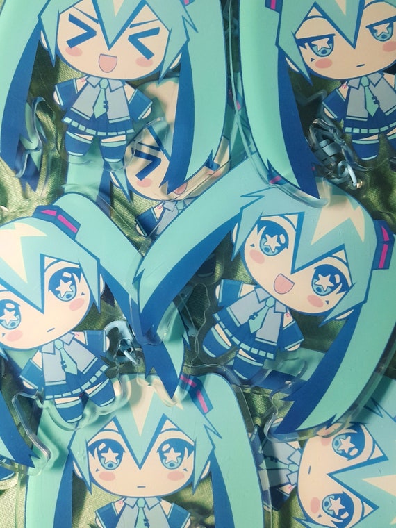 Hatsune Miku Vocaloid Project Sekai Acrylic Phone Charm Keychain