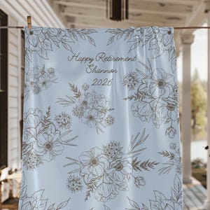 Regali di pensionamento per le donne Coperta personalizzata per il pensionamento Regalo per le donne Coperta personalizzata per i colleghi Coperta per il pensionamento Regalo per lei