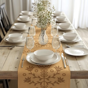 Custom Table Runner Fall Table Runner Halloween Home Decor Fall Table Decor Fall Home Decor Thanksgiving Table Runner Autumn Table Linens