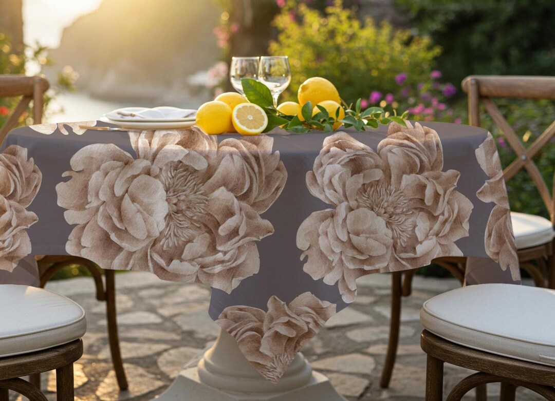 Custom Tablecloth Farmhouse Table Decor Country Home Decor Custom Table ...