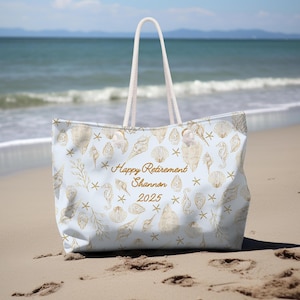 Cadeaux de retraite pour femme Sac fourre-tout personnalisé Cadeaux de retraite Infirmière/infirmière Enseignante et infirmière Cadeau de retraite Cadeaux pour la retraite Sac personnalisé