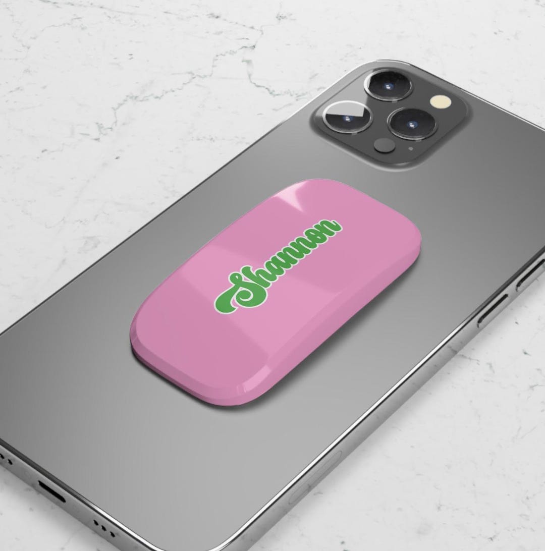 Pink Popsocket Custom Phone Grip Custom Popsocket Cute Phone Grip ...