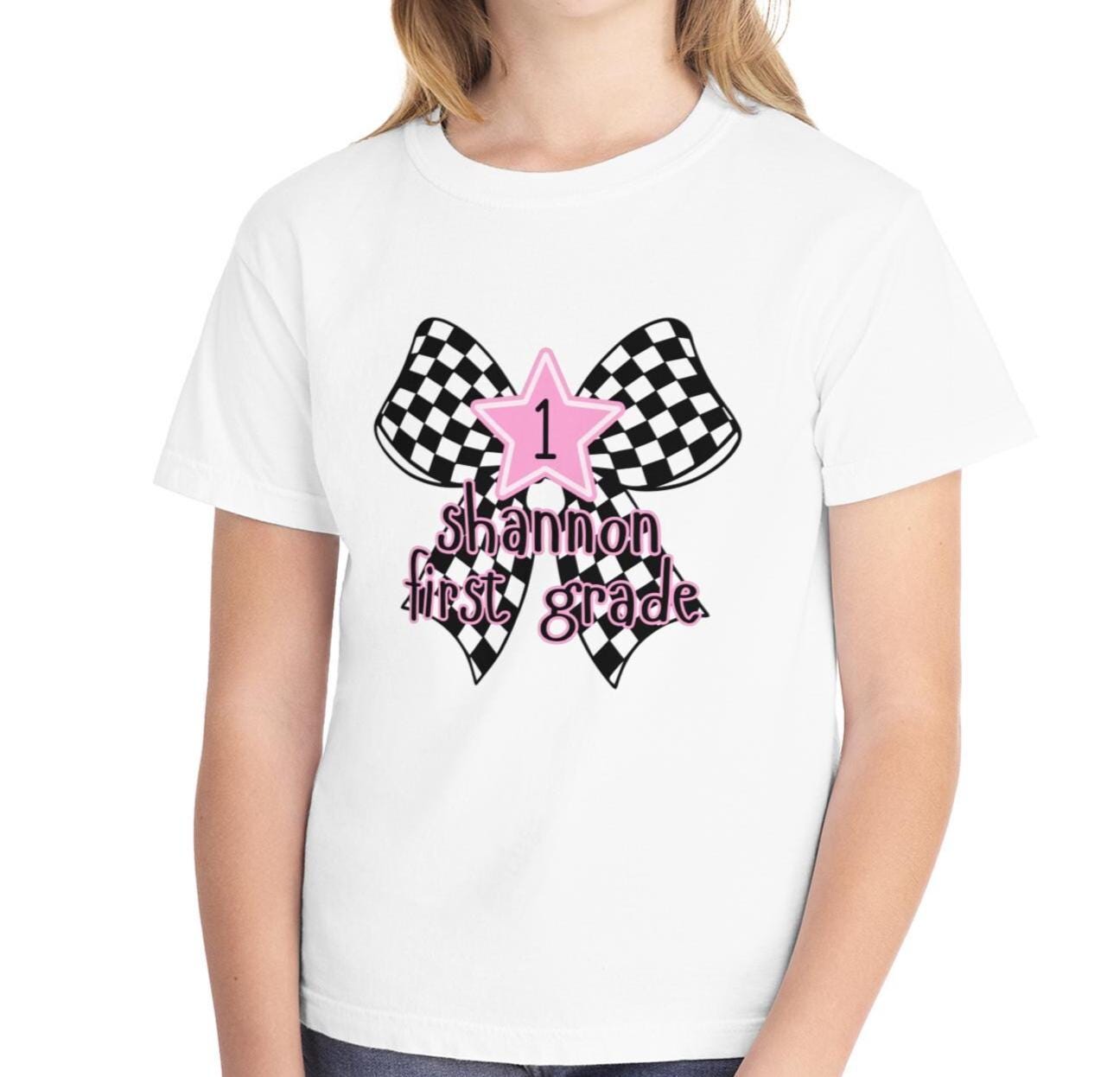 Back to School Shirt Girls Back to school Shirt First Grade Shirt Pre-K Shirt Kindergarten Shirt Elementary School Shirt Comfort Colors Tee