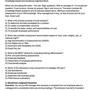 SHRM-CP Exam Prep: All-in-One Lernleitfaden und Übungsprüfungen