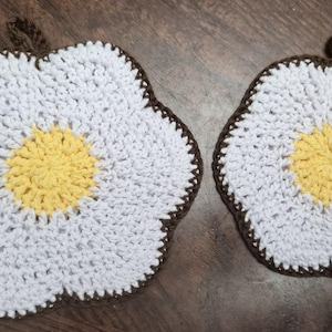 maniques au crochet
