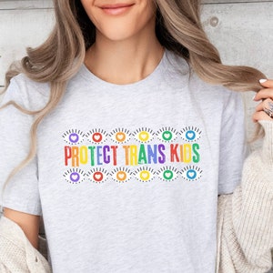 Protect trans kids shirt, protect trans kids, transgender ally, trans shirt, subtle pride shirt, trans rights, protect trans youth, lgbtq