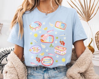 Sardine shirt, sardine t-shirt, fisherman aesthetic, sardines shirt, sardine tins shirt, sardines tee, tinned fish shirt, coastal aesthetic