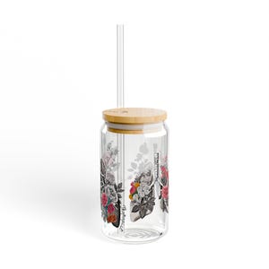 Respiratory therapist iced coffee glass cup, respiratory therapist tumbler, respiratory therapist gift, rt gifts, rt graduation gifts image 8