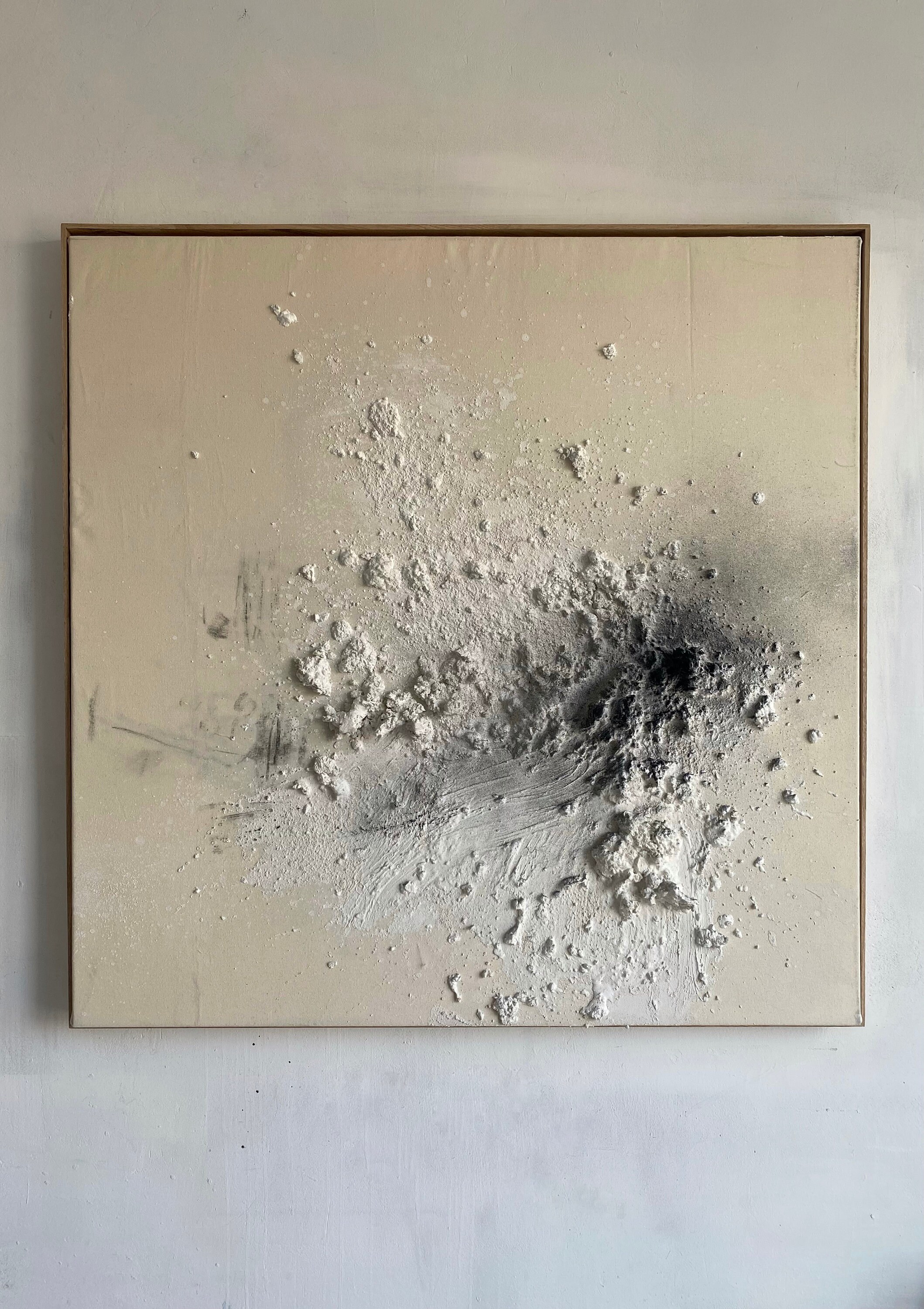 Large Textured Painting, Original Handmade Painting,modern Minimalist ...
