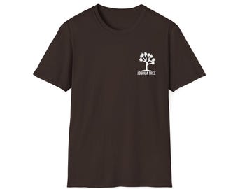 California Joshua Tree T-Shirt - Joshua Tree Adventure Badge. Joshua Tree National Park. Unisex Softstyle T-Shirt. (Multiple Color Options)
