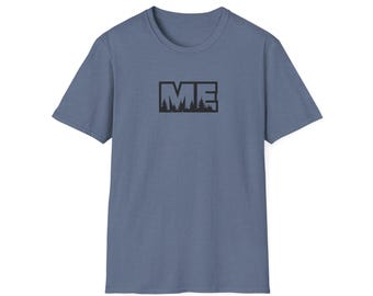 ME Evergreen Maine T-shirt - Unisex Softstyle Tee. Represent Maine, the Pine Tree State, in style. (Multiple Color Options)